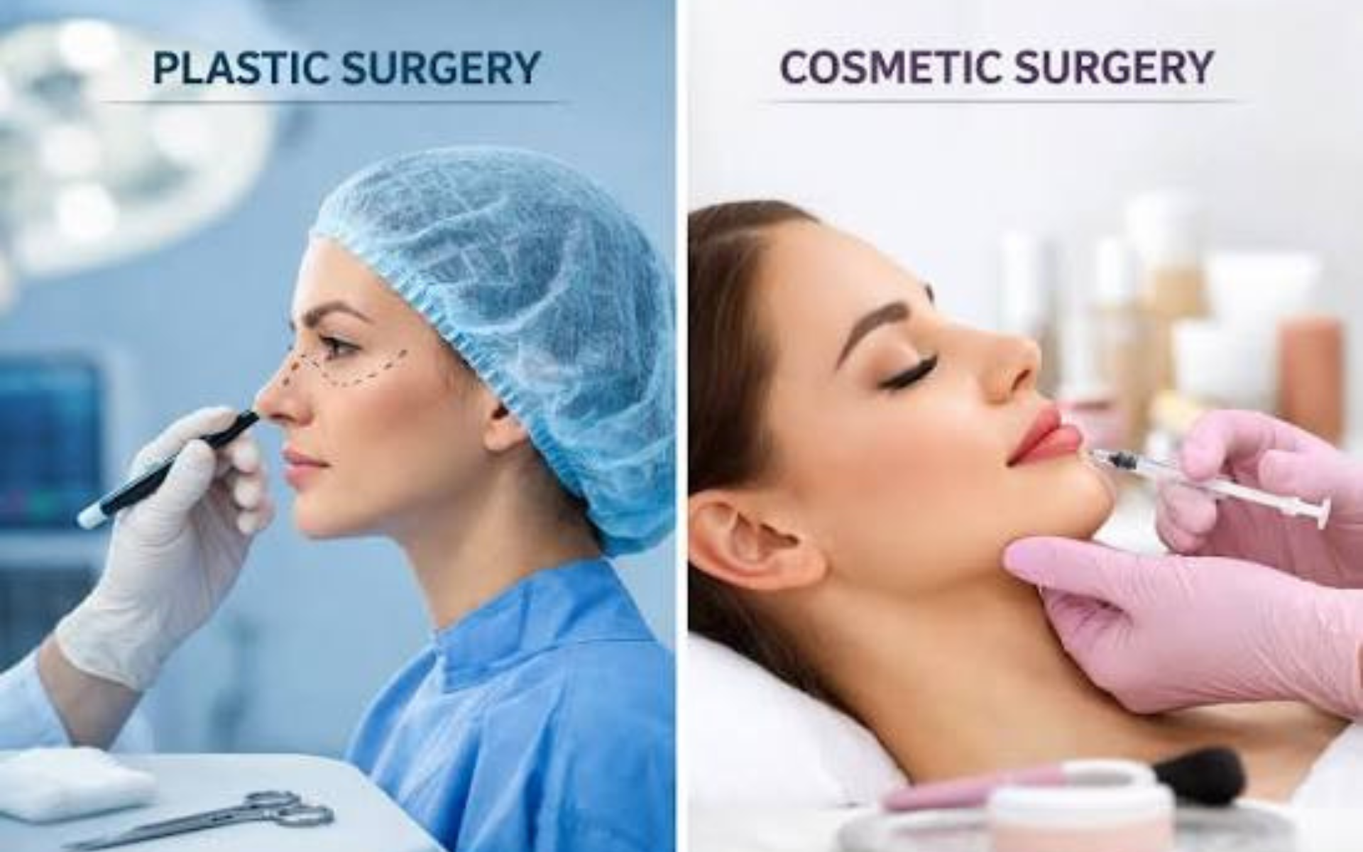 Plastic Surgery vs Cosmetic Surgery What's the Difference and Which One Do You Need